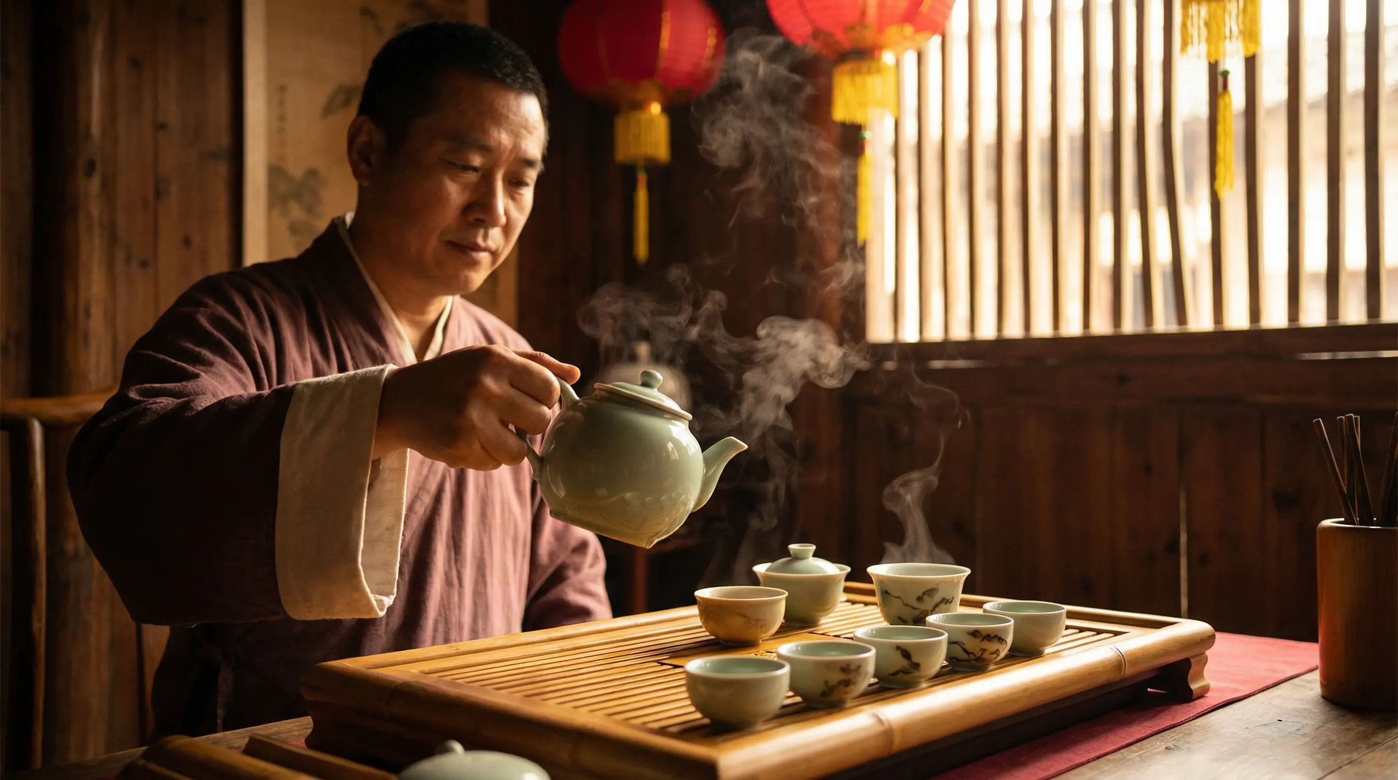 迷人的保拇韩剧免费观看 茶道文化纪录片封面
